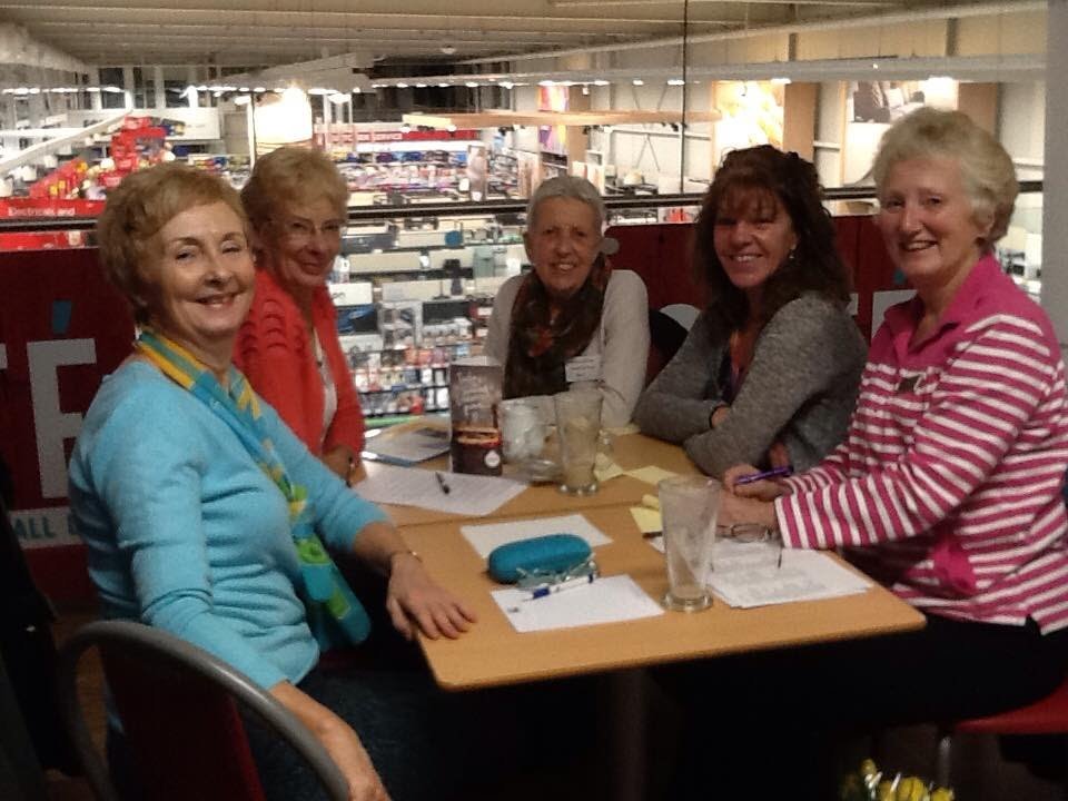 One group at a Loughborough Charities Together meeting