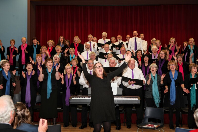 Ann Hughes and the Rotary Singing for Fun concert